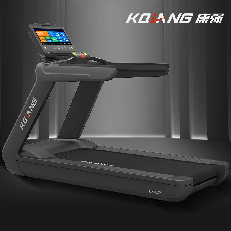 康强商用成人抖音视频V12健身房静音彩屏智能彩屏健身器材 V12商用成人抖音视频