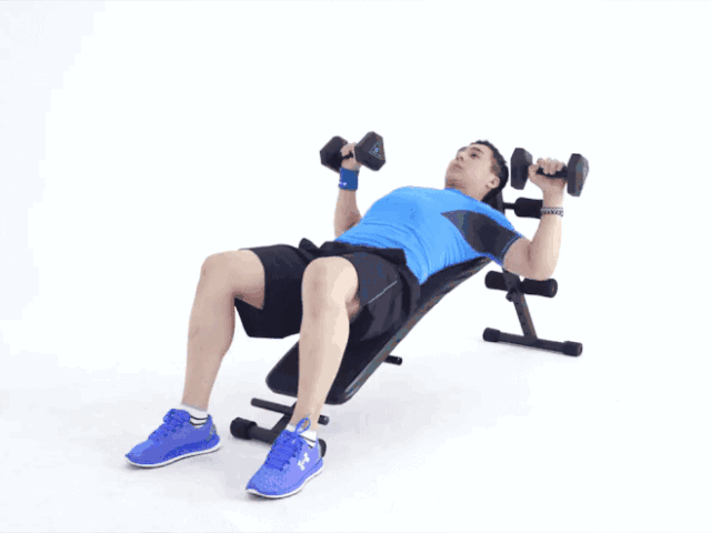 动作避免完全伸直手臂。